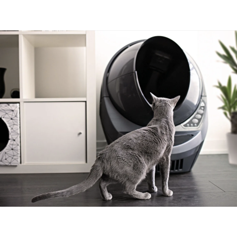 Litter-Robot 3 Connect Automatic Self-Cleaning Litter Box (Grey) - Image 6